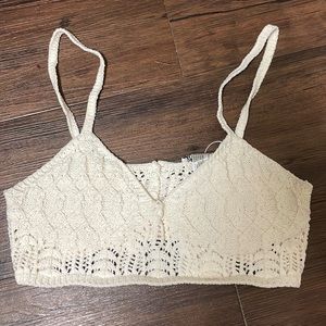 NWT Small Zara Crochet Top